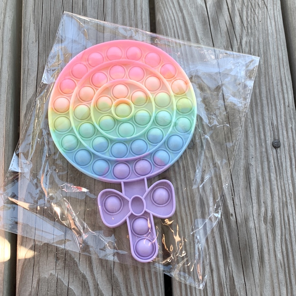 Lollipop Bubble Fidget